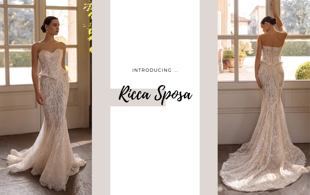 Brides of Chester introduces its Ricca Sposa Wedding Dress Collection