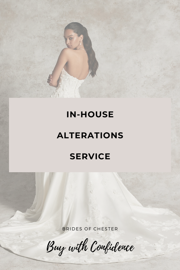 Brides of Chester introduces its In House Alterations Service