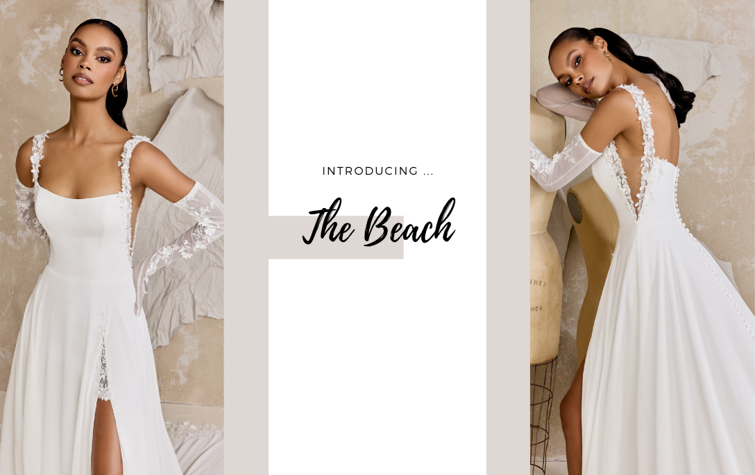 Brides of Chester introduces its Simple Beach Wedding Dress Collection