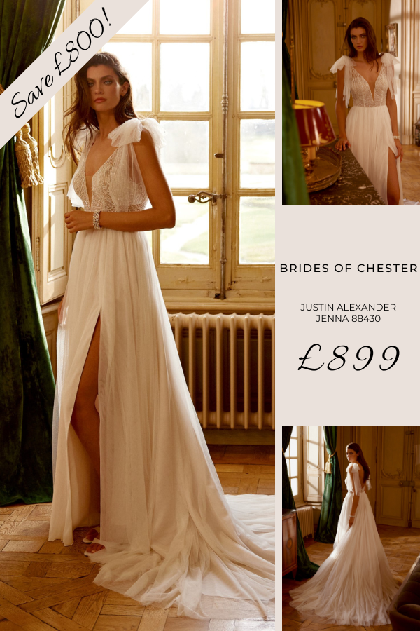 Brides of Chester introduces Justin Alexander Jenna 88430
