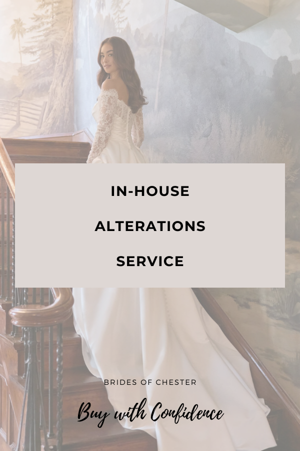 Brides of Chester introduces its In House Alterations Service