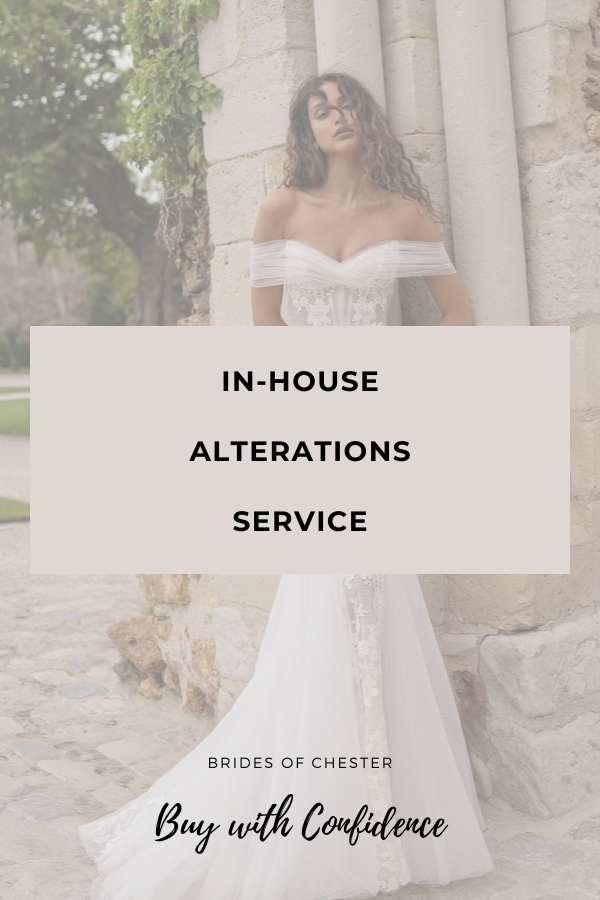 Brides of Chester introduces its In House Alterations Service