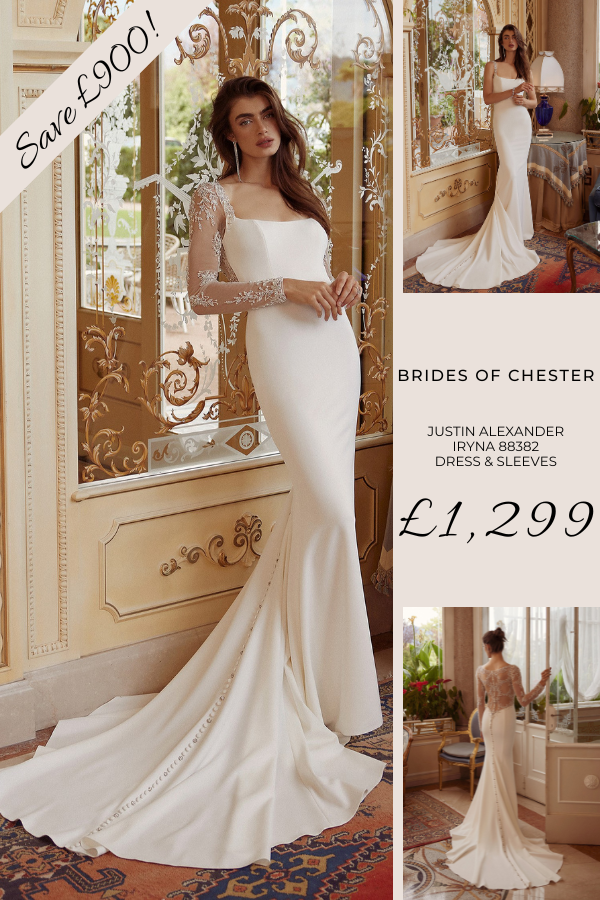 Brides of Chester introduces Justin Alexander Iryna 88382