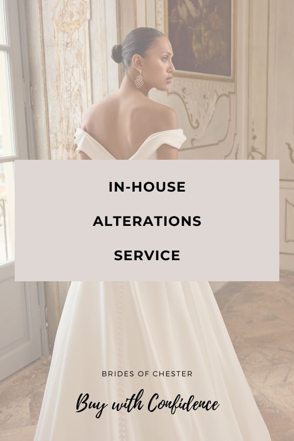 Brides of Chester introduces its In House Alterations Service