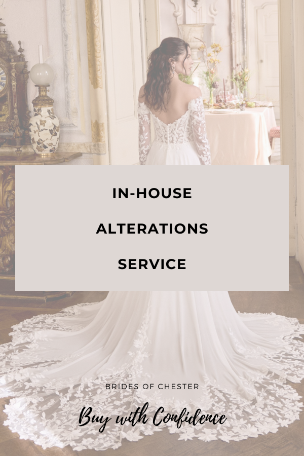 Brides of Chester introduces its In House Alterations Service