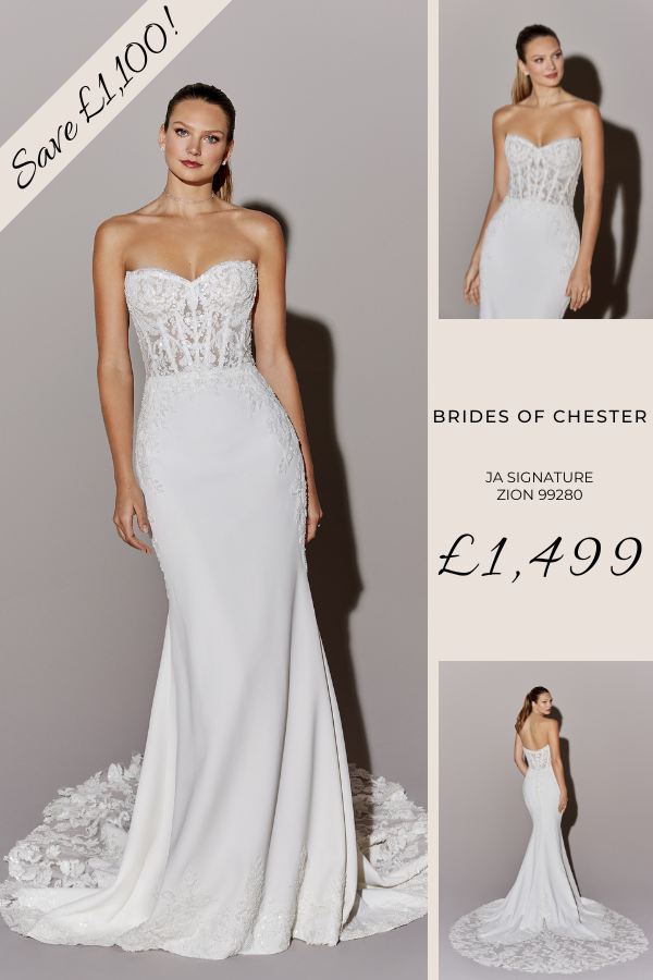 Brides of Chester introduces Justin Alexander Signature Zion 99280
