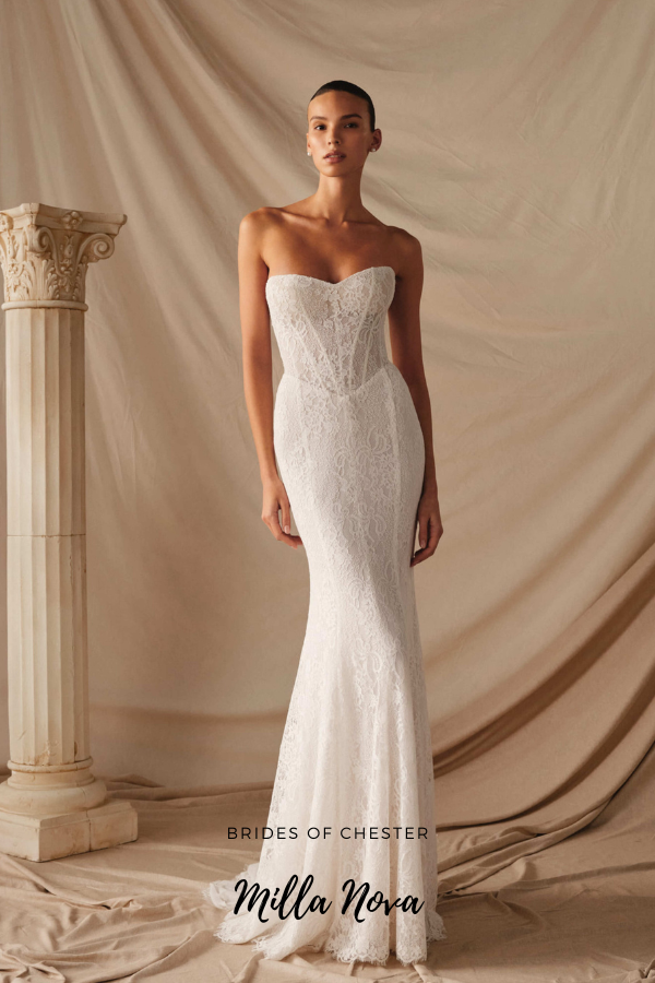 Brides of Chester introduces Milla Nova Arvenna Bridal Gown Front Alt Image