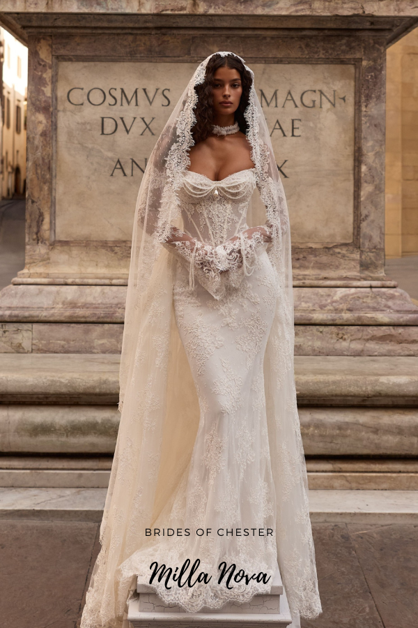 Brides of Chester introduces Milla Nova Botticella Bridal Gown Front Image