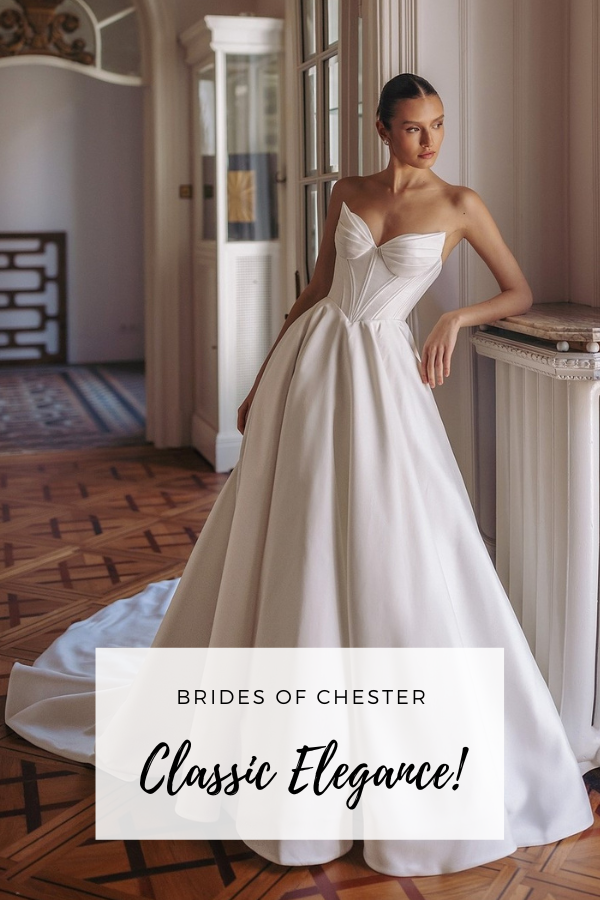 Brides of Chester introduces its Clean Classic Elegance Wedding Dress Collection