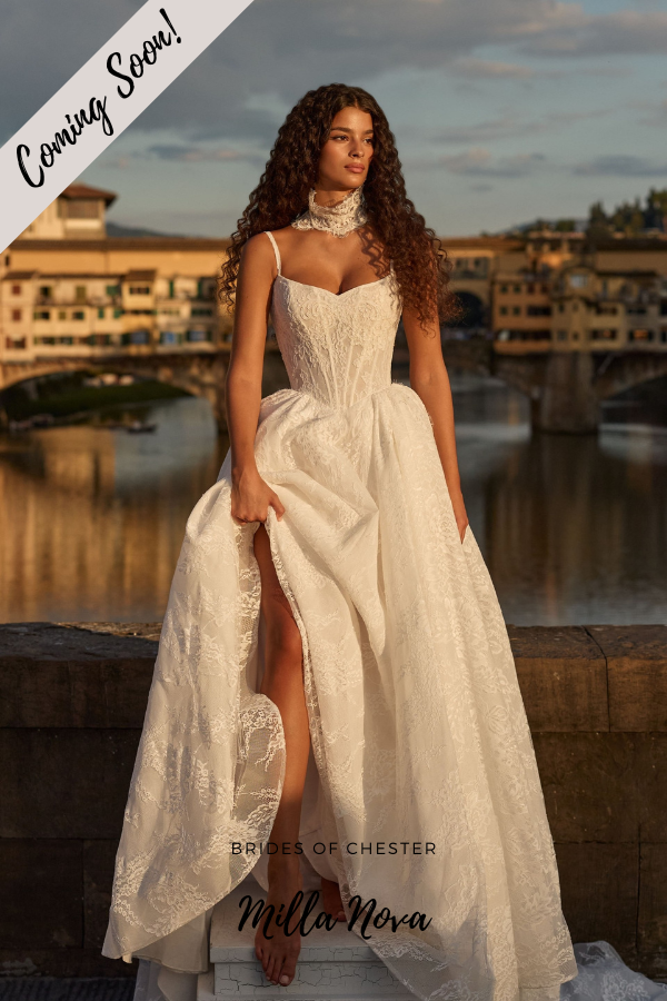 Brides of Chester introduces Milla Nova Fiorania Bridal Gown Front Image