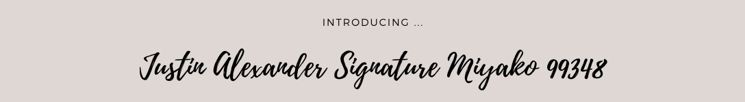 Brides of Chester introduces Justin Alexander Signature Miyako 99348 Bridal Gown Title Image