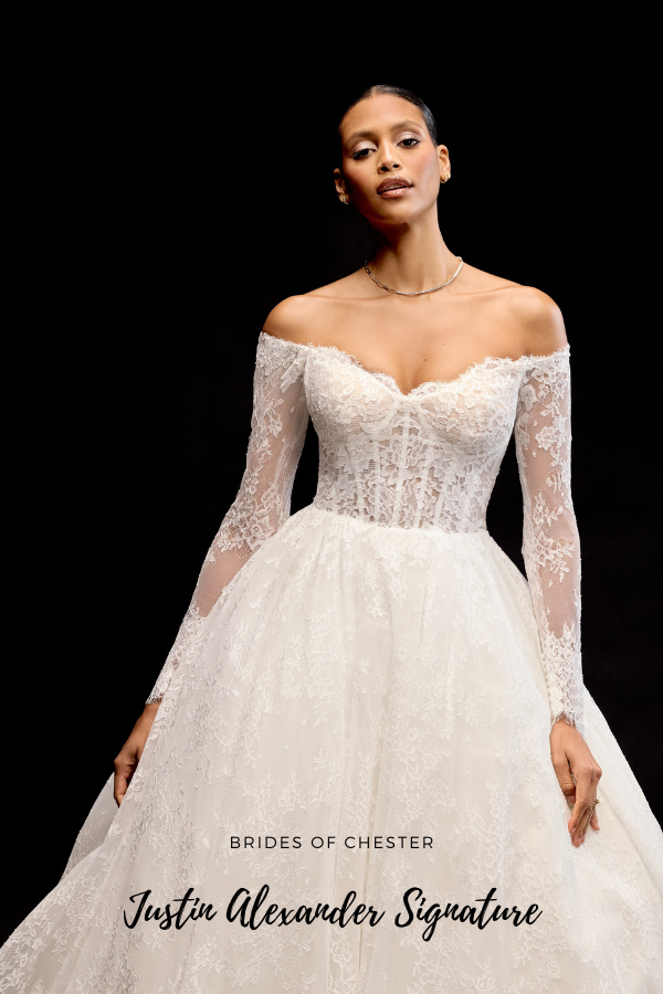 Brides of Chester introduces Justin Alexander Signature Miyako 99348 Bridal Gown Front Close Image