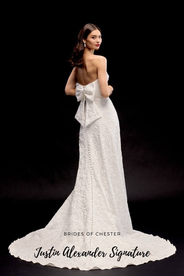 Brides of Chester introduces Justin Alexander Signature Vespera 99336 Bridal Gown Back Image