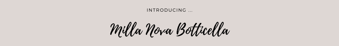 Brides of Chester introduces Milla Nova Botticella Bridal Gown Title Image