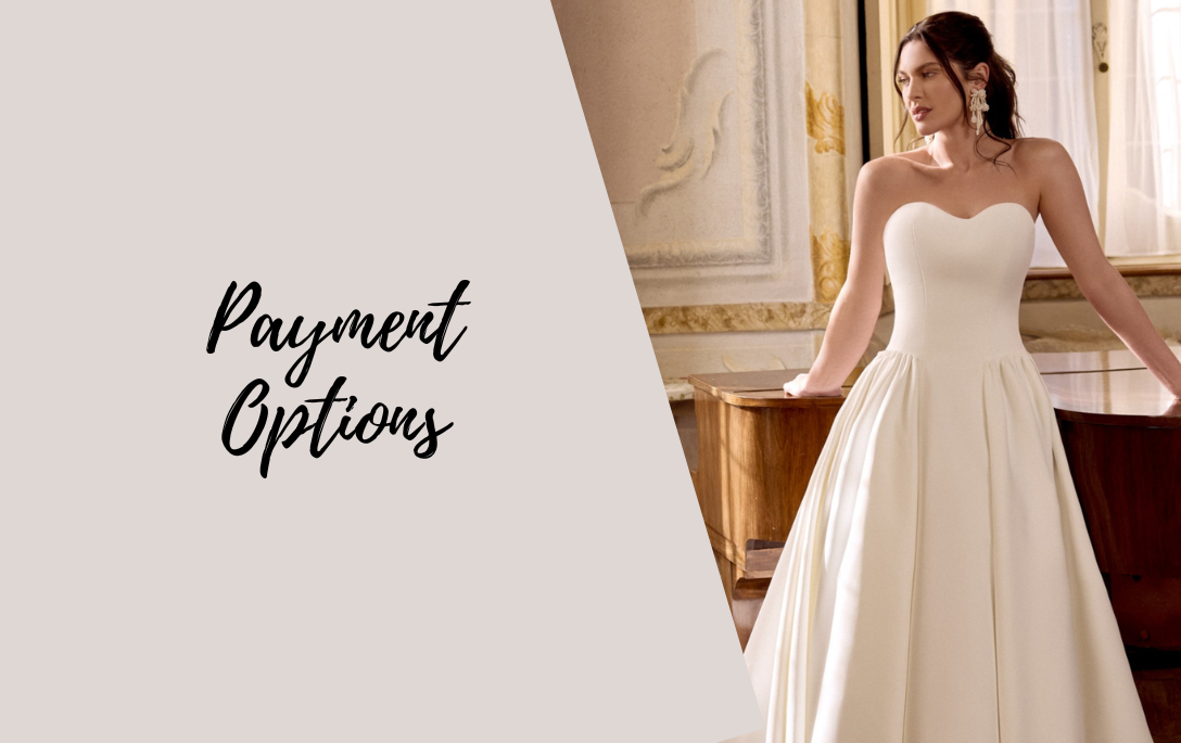 Brides of Chester, Cheshire, Bridal Boutique Payment Options