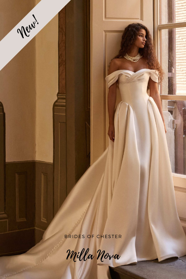 Brides of Chester introduces Milla Nova Yanina Bridal Gown Front Image