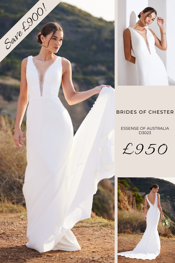 Brides of Chester introduces Essense of Australia D3763