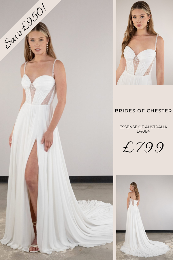 Brides of Chester introduces Essense of Australia D4084