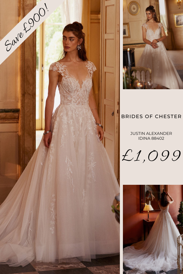 Brides of Chester introduces Justin Alexander Idina 88402