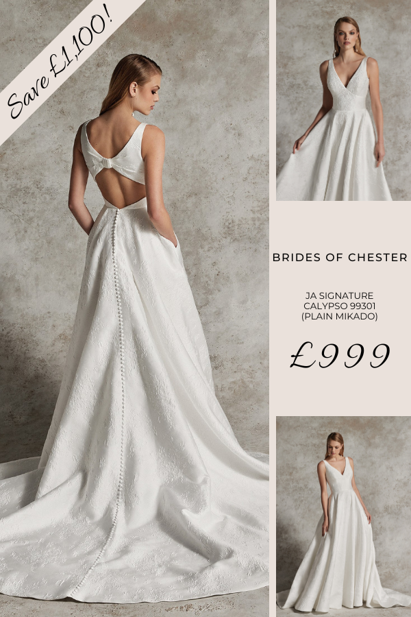 Brides of Chester introduces Justin Alexander Signature Calypso 99301