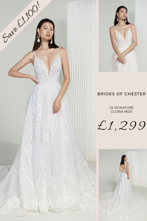 Brides of Chester introduces Justin Alexander Signature Gloria 99211