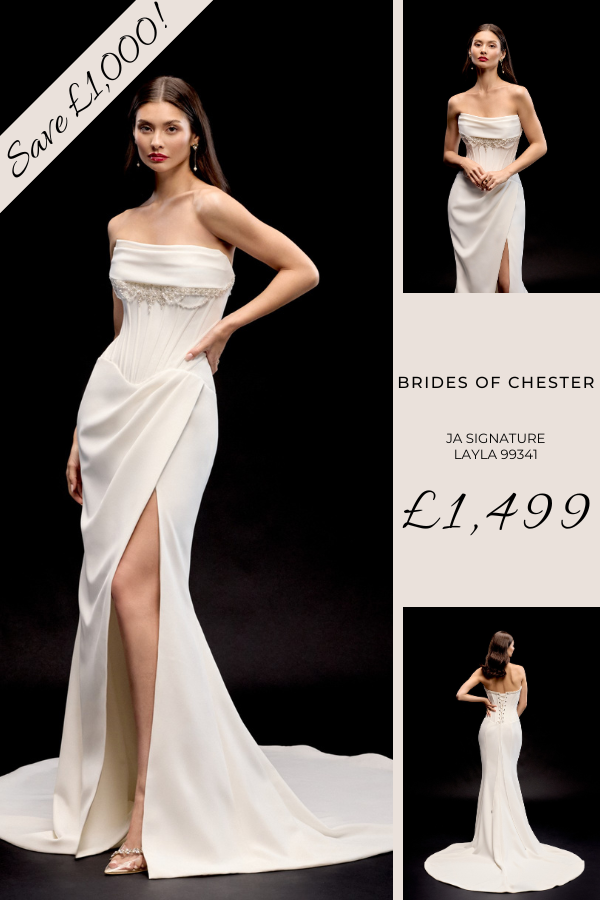 Brides of Chester introduces Justin Alexander Signature Layla 99341