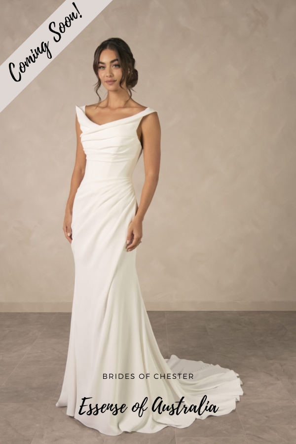 Brides of Chester introduces Essense of Australia D4563 Coming Soon Image
