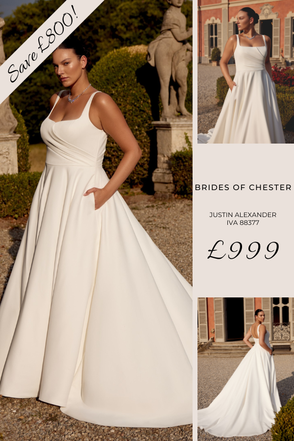 Brides of Chester introduces Justin Alexander Iva 88377 Sale Image