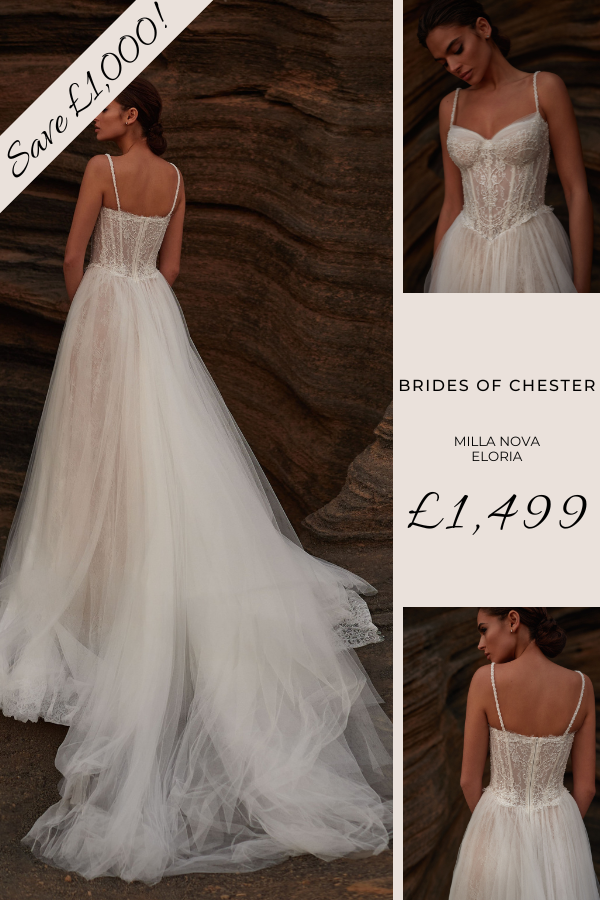 Brides of Chester introduces Milla Nova Eloria Sale Image
