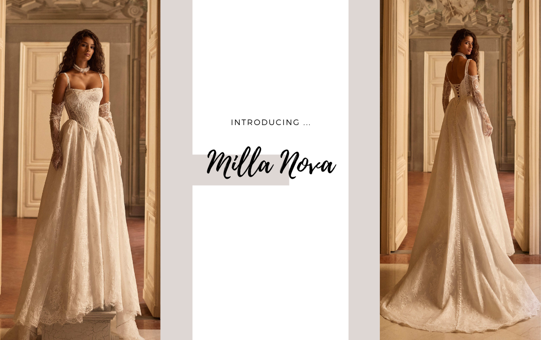 Brides of Chester introduces its Milla Nova Wedding Dress Collection