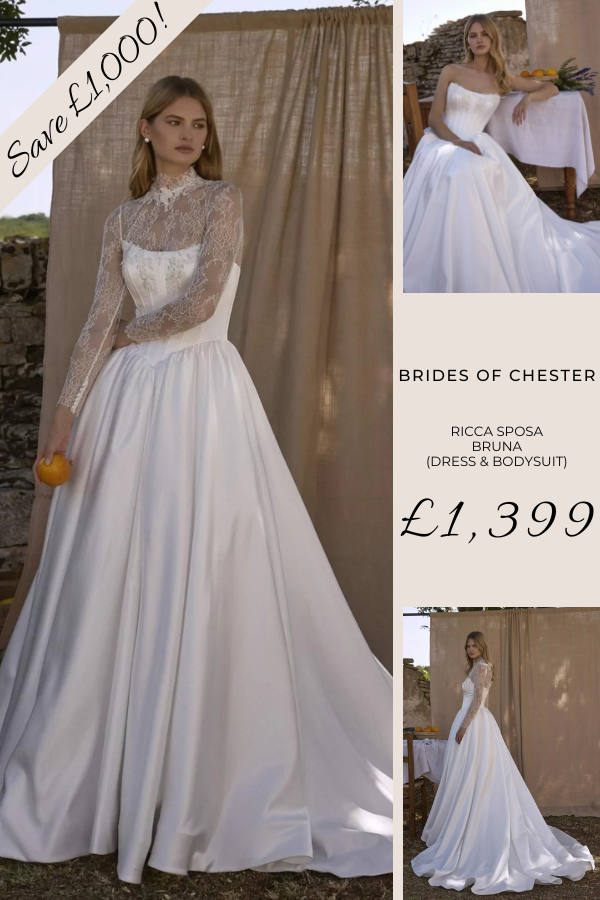 Brides of Chester introduces Ricca Sposa Bruna Sale Outlet