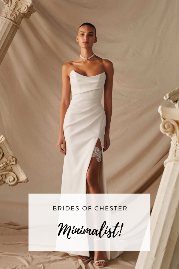 Brides of Chester introduces its Clean, Simple, Chic Wedding Dress Collection